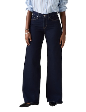 Jeans wide leg Levi's 318 Shaping Darkest Sky para mujer