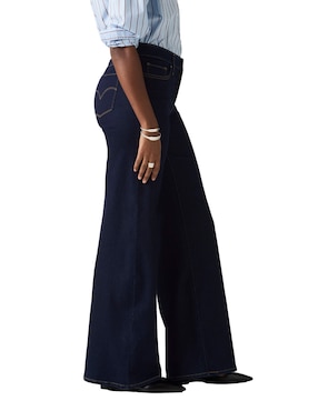 Jeans wide leg Levi's 318 Shaping Darkest Sky para mujer
