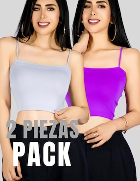 Set blusa de tirantes Malabis para mujer