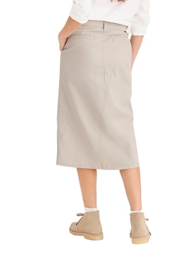 Falda midi Dockers a la cintura