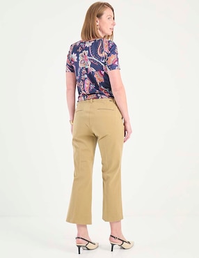 Pantalón capri Dockers straight para mujer
