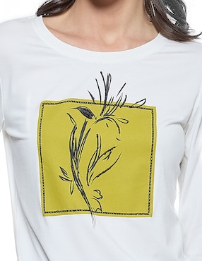 Blusa Foley's manga larga para mujer