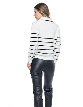 Suéter Foley's cuello camisero para mujer