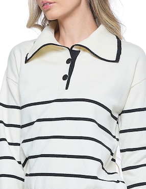 Suéter Foley's cuello camisero para mujer