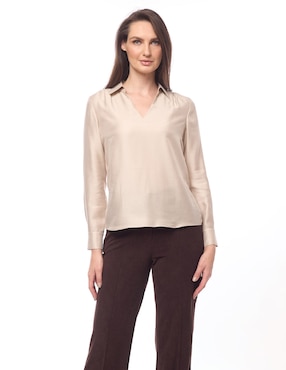 Blusa Foley's manga larga para mujer
