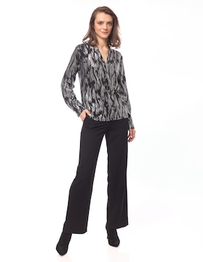 Blusa Foley's manga larga para mujer