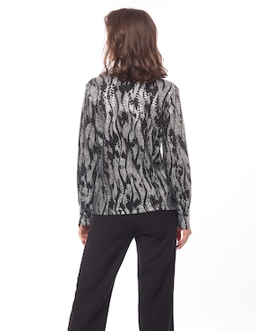 Blusa Foley's manga larga para mujer