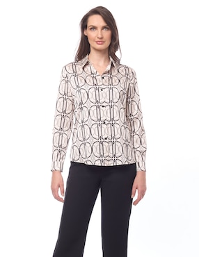 Blusa Foley's manga larga para mujer