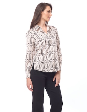 Blusa Foley's manga larga para mujer