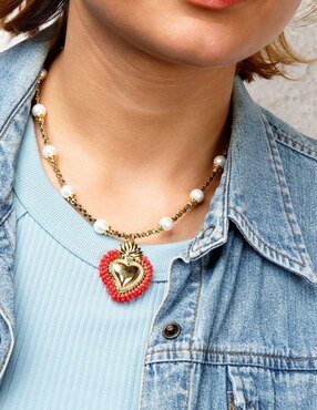 Collar de corazón Yoiko Milagritos