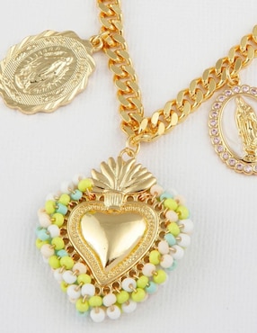 Collar de corazón Yoiko Milagritos Alelí
