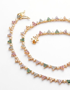 Collar Yoiko Virelia de baño de oro 18 K