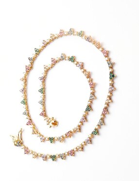 Collar Yoiko Virelia de baño de oro 18 K