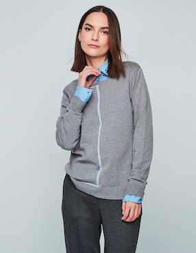 Suéter Dándara cuello redondo para mujer