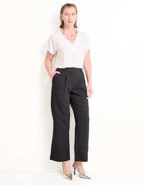 Pantalón relaxed Old Navy wide leg para mujer