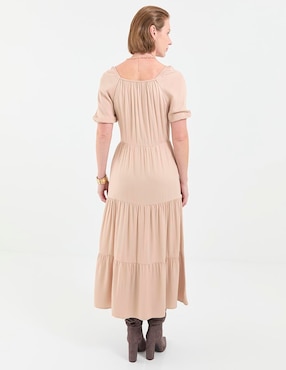 Vestido midi casual Lieb para mujer