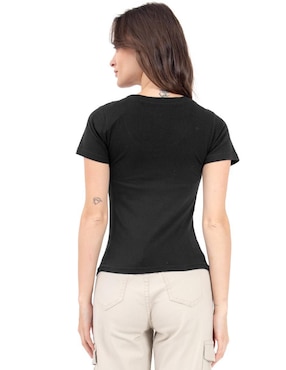 Set playera manga corta Quarry Cropped cuello redondo para mujer