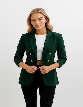 Blazer casual Pecana