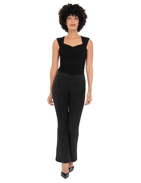 Legging atelier petite a la cintura con elástico para mujer