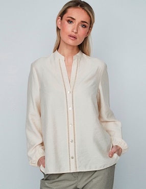 Blusa Dándara manga larga para mujer