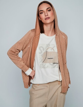 Chamarra casual Dándara para mujer