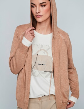 Chamarra casual Dándara para mujer