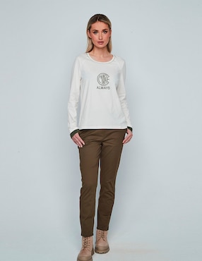 Blusa Dándara manga larga para mujer