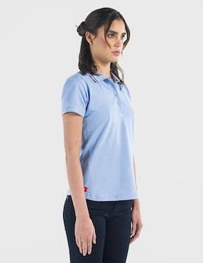 Playera tipo polo Oggi Jeans para mujer