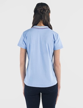 Playera tipo polo Oggi Jeans para mujer