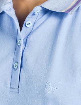 Playera tipo polo Oggi Jeans para mujer