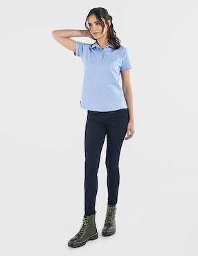 Playera tipo polo Oggi Jeans para mujer