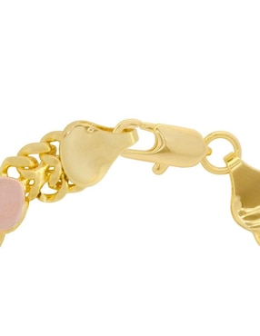 Pulsera Horoz 18 K con acabado chapa de oro