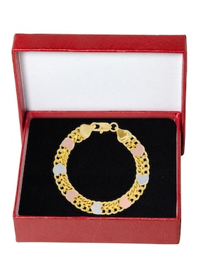 Pulsera Horoz 18 K con acabado chapa de oro