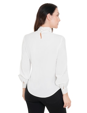 Blusa Atelier Petite manga larga para mujer
