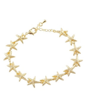 Pulsera Yoiko Marelle con acabado baño de oro 18 K