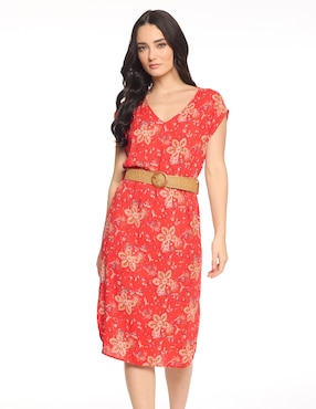 Vestido a la rodilla formal Foley's Idalis para mujer