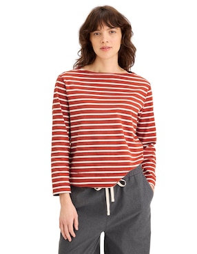 Blusa Dockers manga larga para mujer
