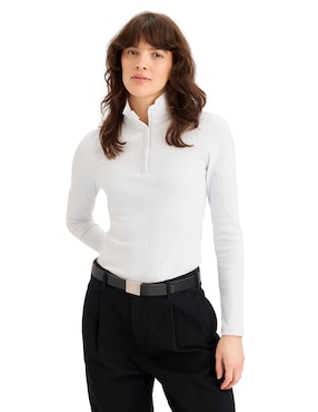 Blusa Dockers manga larga para mujer
