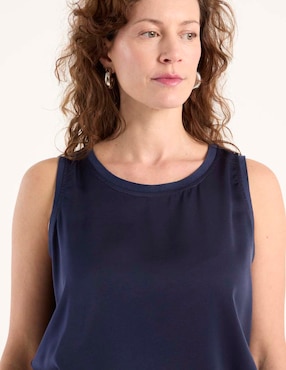 Blusa Lieb manga corta para mujer