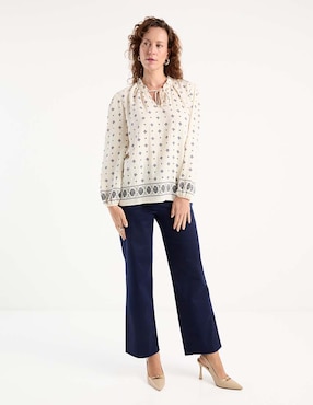 Blusa Lieb manga larga para mujer