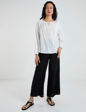 Blusa Lieb manga larga para mujer