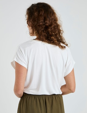 Blusa Lieb manga corta para mujer
