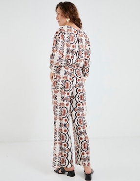 Pantalón relaxed Lieb straight para mujer