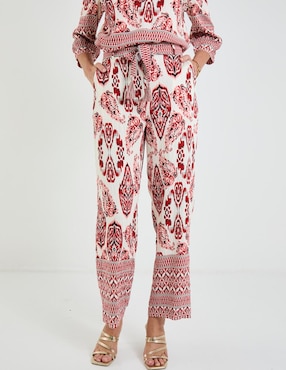 Pantalón relaxed Lieb straight para mujer