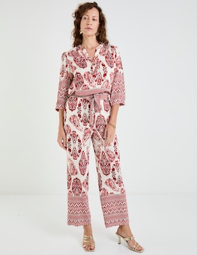 Pantalón relaxed Lieb straight para mujer