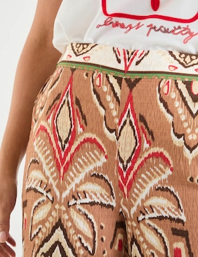 Pantalón relaxed Lieb amplio para mujer