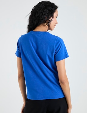 Playera manga corta Lieb cuello redondo para mujer