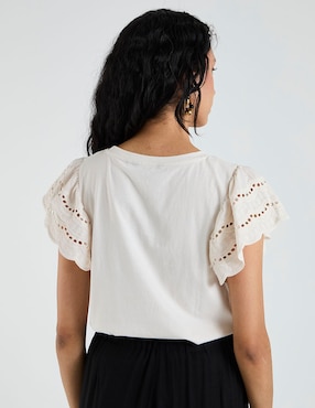 Blusa Lieb manga corta para mujer