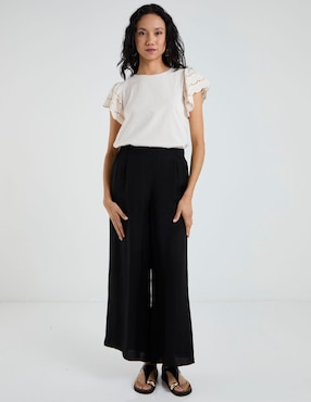 Blusa Lieb manga corta para mujer