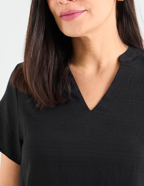 Blusa Lieb manga corta para mujer